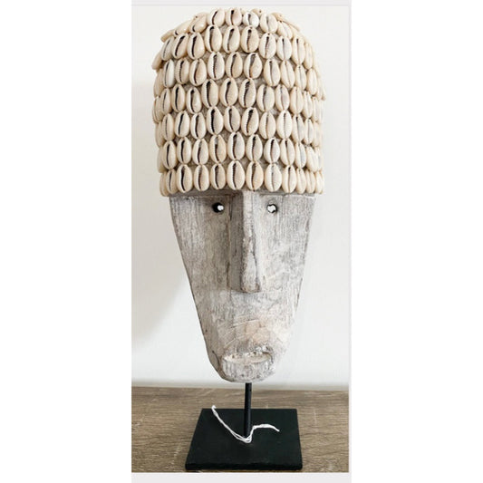 Primitive mask with shells
