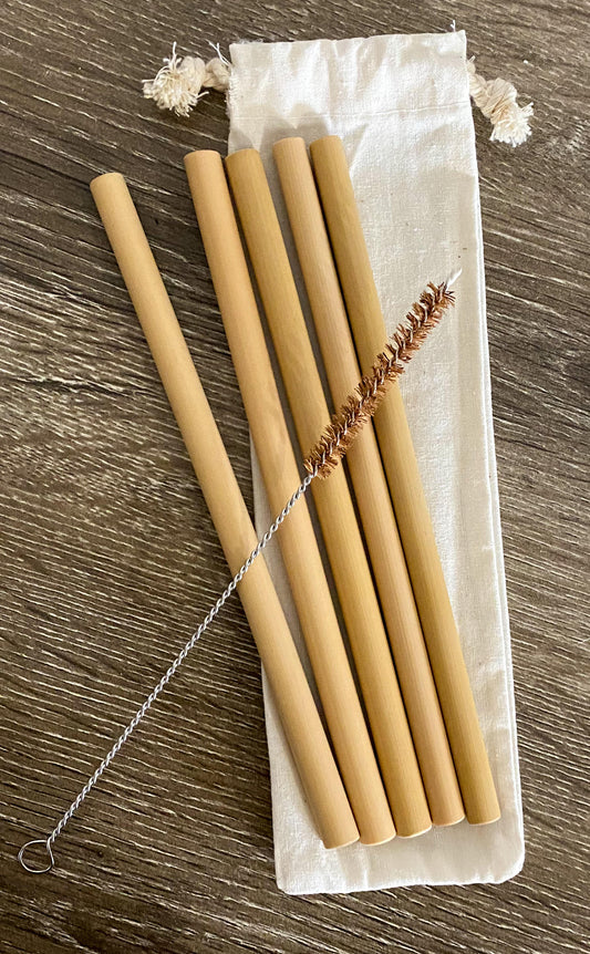 Reusable Bamboo Straws